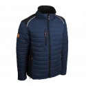 VESTE BI-MATIERE CHAUDE POLYAMIDE & RIPSTOP