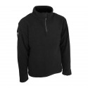 PULL POLAIRE 290 GR/M² COL ZIPPE NOIR