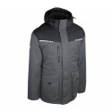 PARKA HIVER RIPSTOP PALAGA GRIS/NOIR 