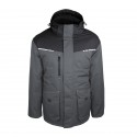 PARKA HIVER RIPSTOP PALAGA GRIS/NOIR 