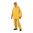 ENSEMBLE DE PLUIE PVC JAUNE