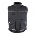 GILET RIPSTOP MULTIPOCHES NOIR 