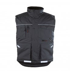 GILET RIPSTOP MULTIPOCHES NOIR 