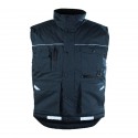 GILET RIPSTOP MULTIPOCHES NOIR 