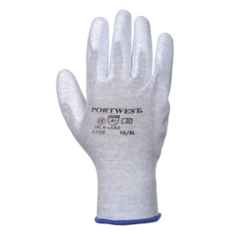 GANTS PAUME ENDUIT PU ANTISTATIQUE GRIS