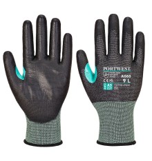 GANTS ANTI-COUPURES EN PU NOIR